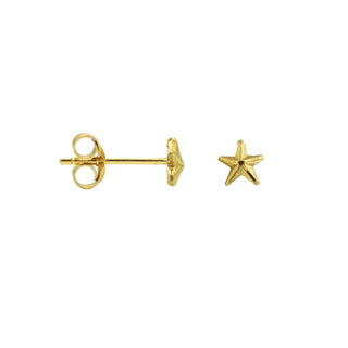 Koop gold Karma Symbols Earring Star
