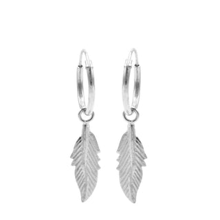 Karma Symbols earring feather