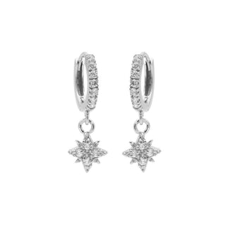 Koop silver Karma Symbols earring Morningstar