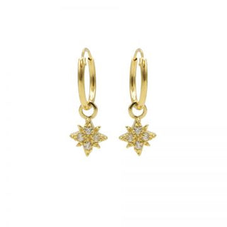 Koop gold Karma Symbols earring Morningstar