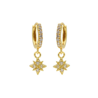 Koop gold Karma Symbols earring Morningstar