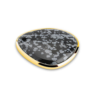 Kopen zwart Melano Kosmic Crafted Disk Steen (45MM)