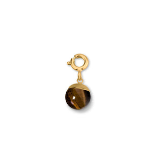 Koop brown Melano Ornaments Gemstone Ball Pendant (8MM)