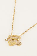 My Jewellery Necklace heart beige mood