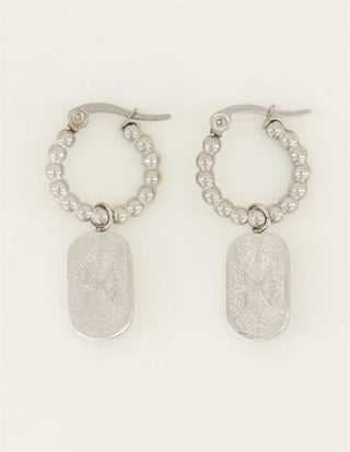 Koop silver My Jewelery Earrings with small beads