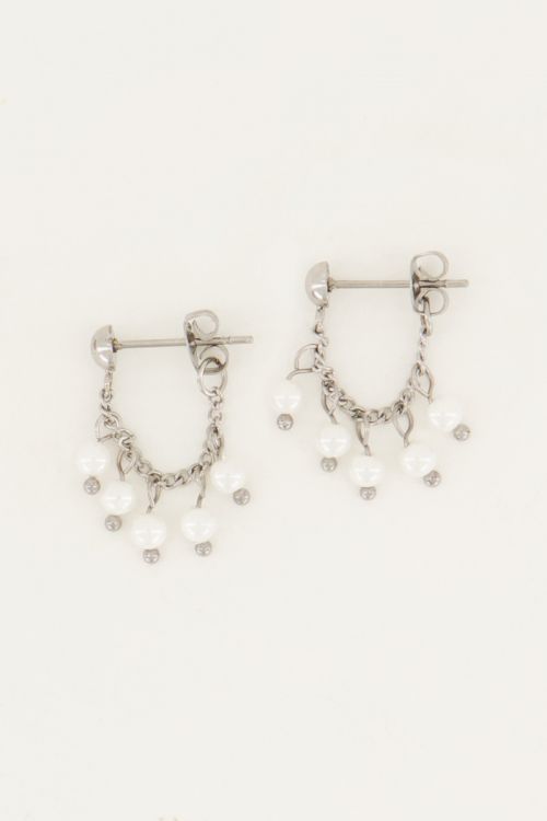 My Jewellery Ohrringkette Perlen 