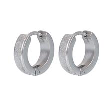 Koop silver iXXXi Jewelry Earring Sandblasted (15MM)