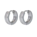 iXXXi Jewelry Earring Sandblasted (15MM)