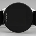 OOZOO ZWART rubber strap DISPLAY SMARTWATCH Q00113