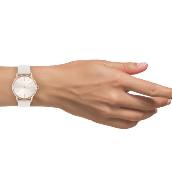 Oozoo Ladies watch-C10720 White (36mm)