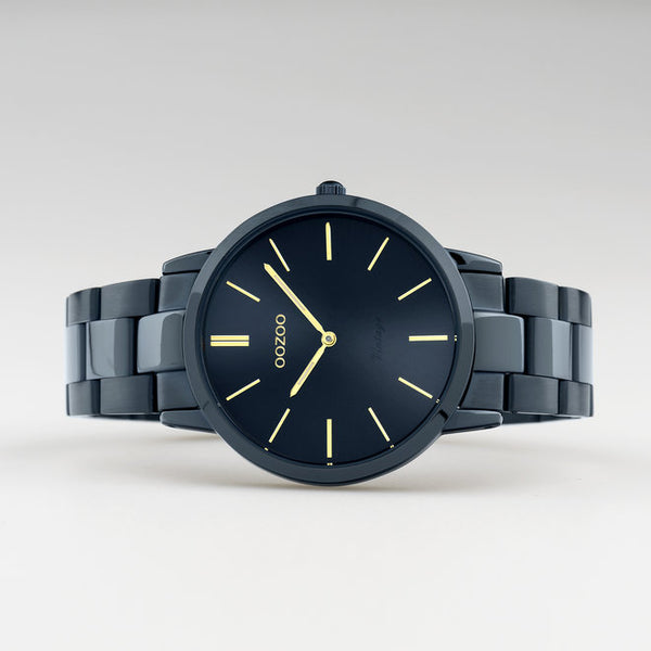 Oozoo Heren horloge-C20102 Donker Blauw (42mm)