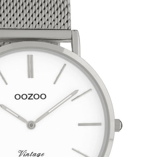 Oozoo Damenuhr-C9901 Silber (40mm)