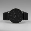 Oozoo Vintage horloge-C9933 zwart (40mm)