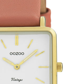 Oozoo Dames horloge-C9944 roze (29mm)