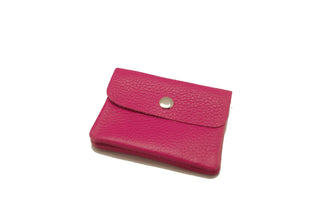 Koop fuchsia Bijoutheek Italian leather ladies wallet
