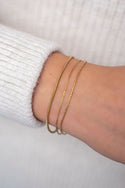 My Jewelery Triple bracelet minimalist links 