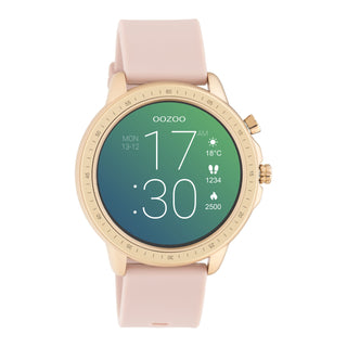 OOZOO Smartwatches - unisex - Roze Display Smartwatch - Roze Q00324 (45MM)