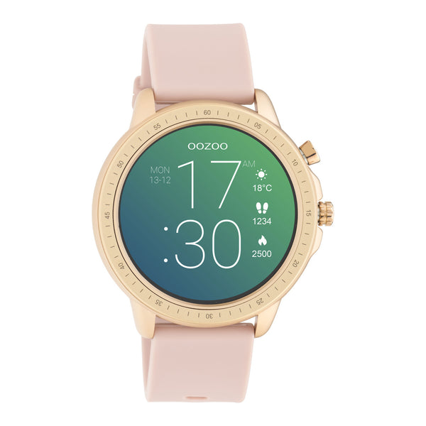 OOZOO Smartwatches – Unisex – Rosa Smartwatch mit Display – Rosa Q00324 (45 mm)