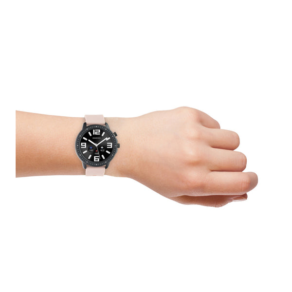 OOZOO Smartwatches – Unisex – Smartwatch mit rosa Display – Rosa Q00329 (45 mm)