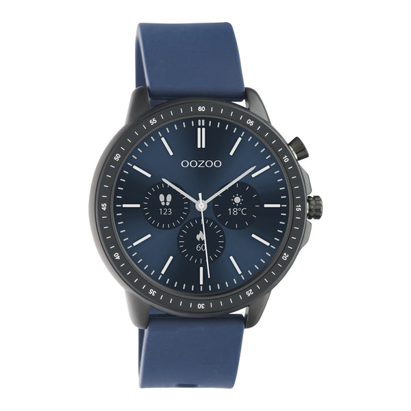 OOZOO Smartwatches - unisex - Blue Display Smartwatch - Blue Q00332 (45MM)