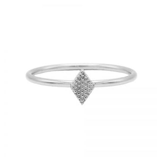 Buy zilver Karma Ring Diamond Shape (MAAT 50-54MM)
