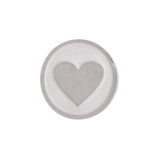Koop silver iXXXi infill ring Top Part-Heart (7MM)