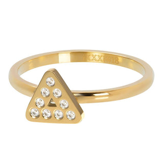 Koop gold iXXXi fill ring Design Triangle (2MM)