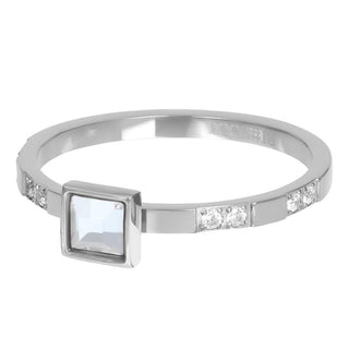 Koop silver iXXXi infill ring Expression Square (2MM)