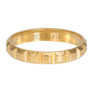Koop gold iXXXi infill ring Art (4MM)