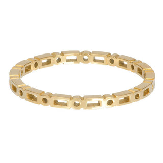 Koop gold iXXXi infill ring Baroque (2MM)