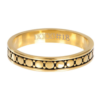 Koop gold iXXXi infill ring Happiness (4MM)