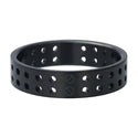 iXXXi fill-in ring men's Punched Circles (6MM)