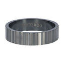 iXXXi fill-in ring men's Barcode Antique (6MM)