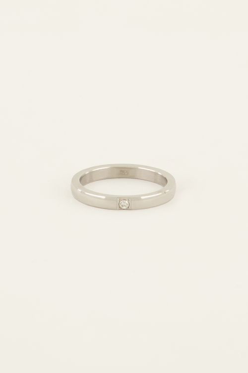 My Jewellery Ring mit transparentem Stein 
