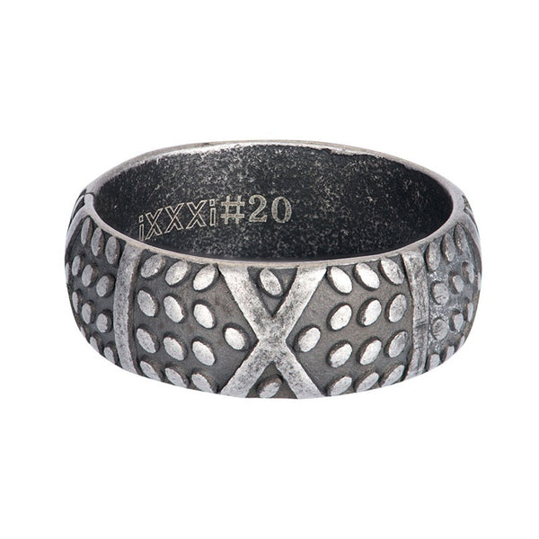 iXXXi Jewelry men's ring Silver (Size 20-23mm)
