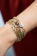 My Jewelery Link bracelet with smiley 