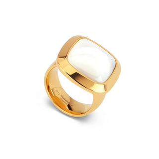 Melano Mix & Match Kosmic Dive for pearls ring Gold (48-56MM)