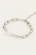 My Jewelery Bracelet chains pearl heart