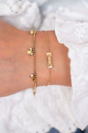 My Jewellery Shapes armband parels & rondje
