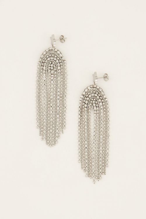 My Jewellery Starmood-Ohrringe mit transparenten Steinen