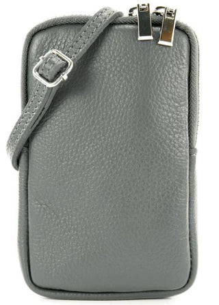 Koop gray Bijoutheek Italian leather ladies shoulder/mobile phone bag
