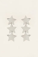 My Jewelery Statement earrings with three stars