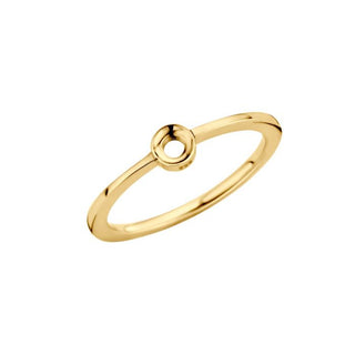 Koop gold Melano Twisted Ring Petite TR15 (48-64MM)