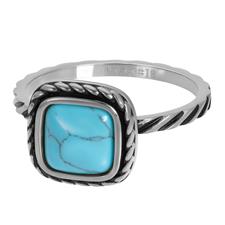 Koop silver iXXXi infill ring Summer Turquoise (2MM)